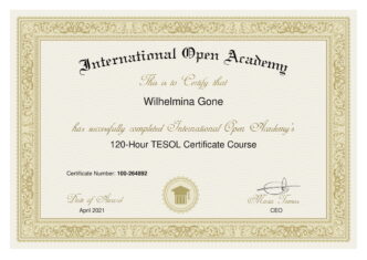 TEFL Certificate