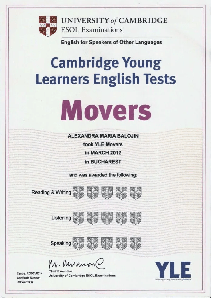 Học sinh Movers